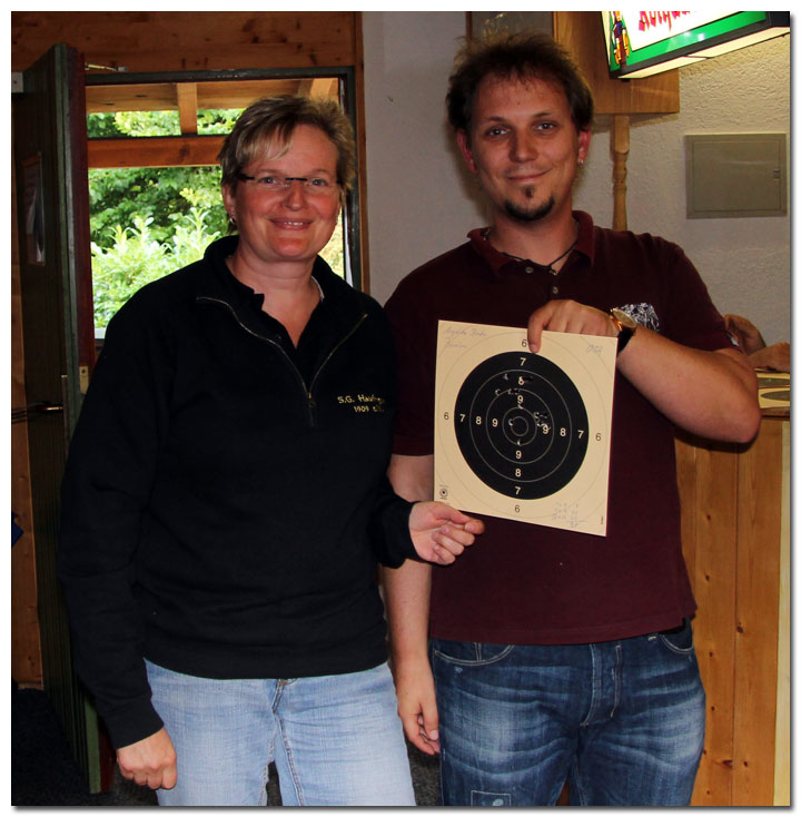 GK-Schieen Murg 2012 - Angelika Becker - 3. Platz mit dem Revolver