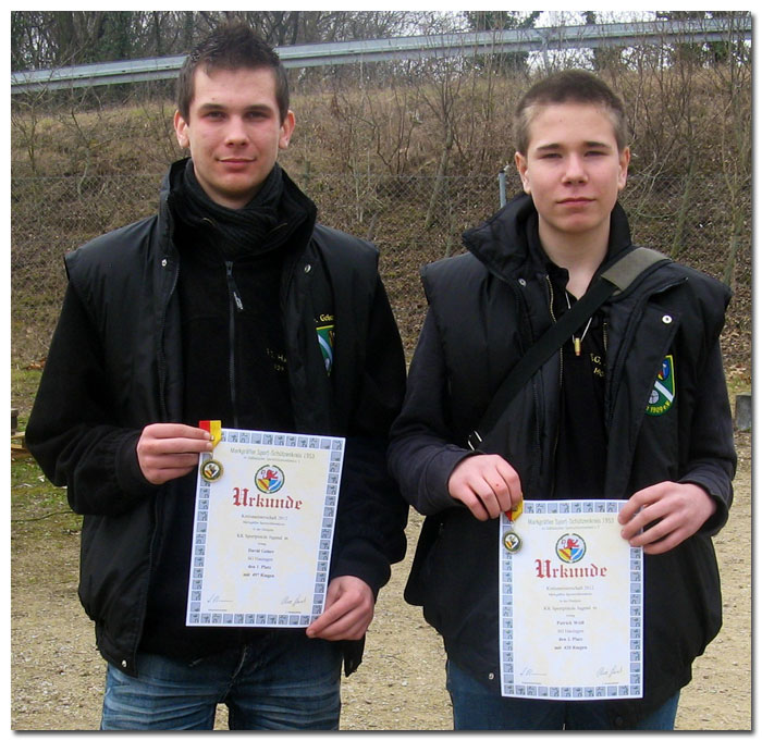 David Geiser und Patrick Wei - Kreismeister 2012